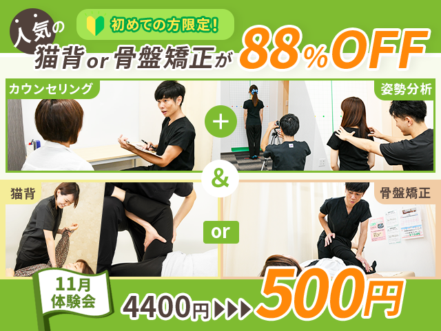 500円（11月体験会）